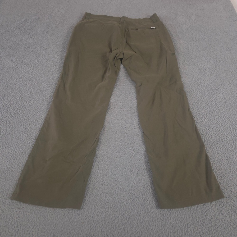 Orvis Pants Mens 34x30 Olive Green Straight Leg Nylon Stretch Tech Hiking Travel - Picture 13 of 14